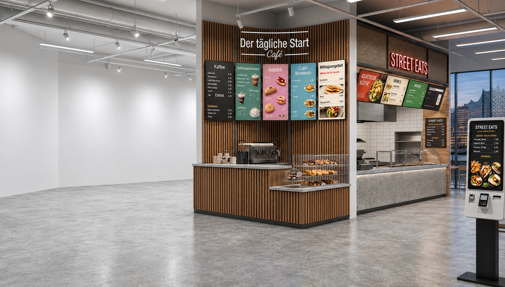 Digital Signage Hintergrund